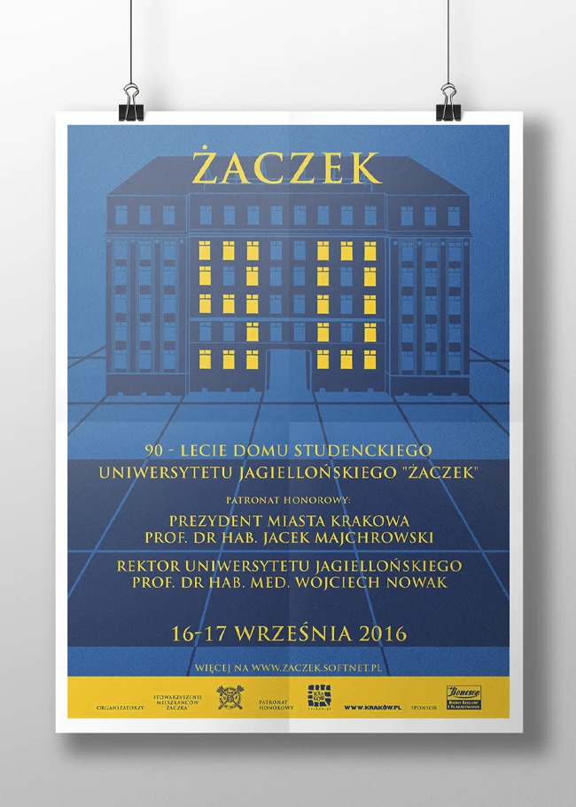 Projekt Graficzny - Plakat Żaczek Projekt Graficzny - Żaczek
